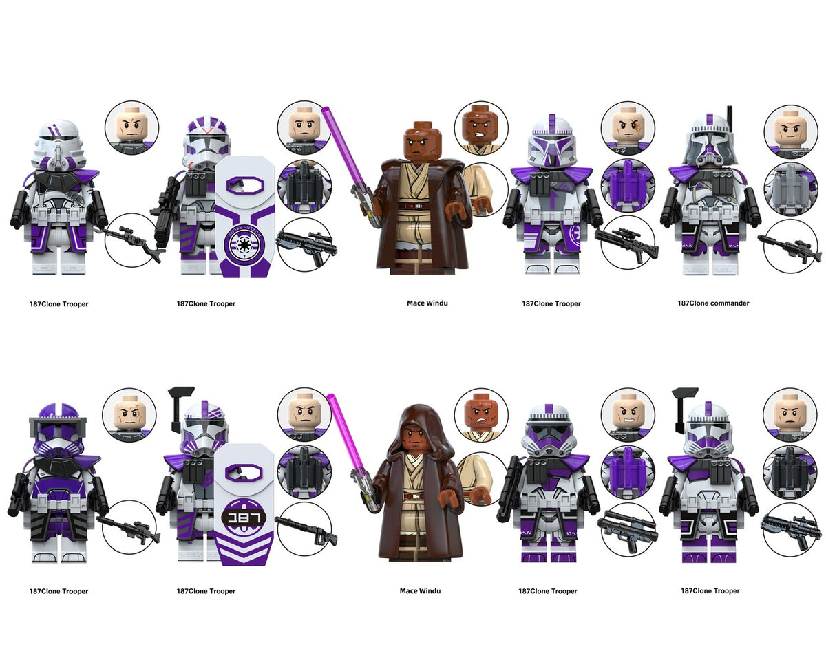 Star Wars 187th Custom Minifigures Assortment TV