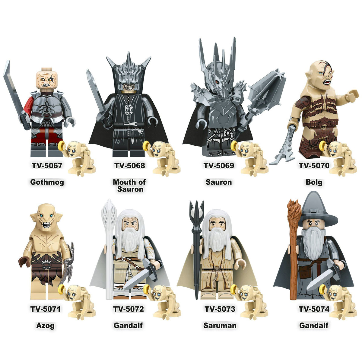 LOTR TV Series Custom Minifigures Single Sale 2