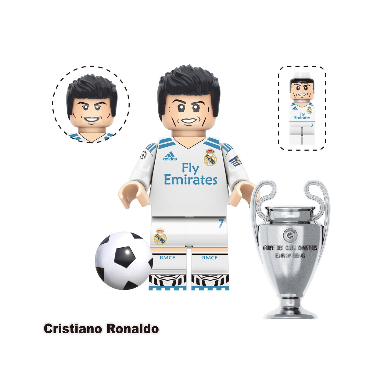 Soccer Football FIFA World Cup Custom Minifigures