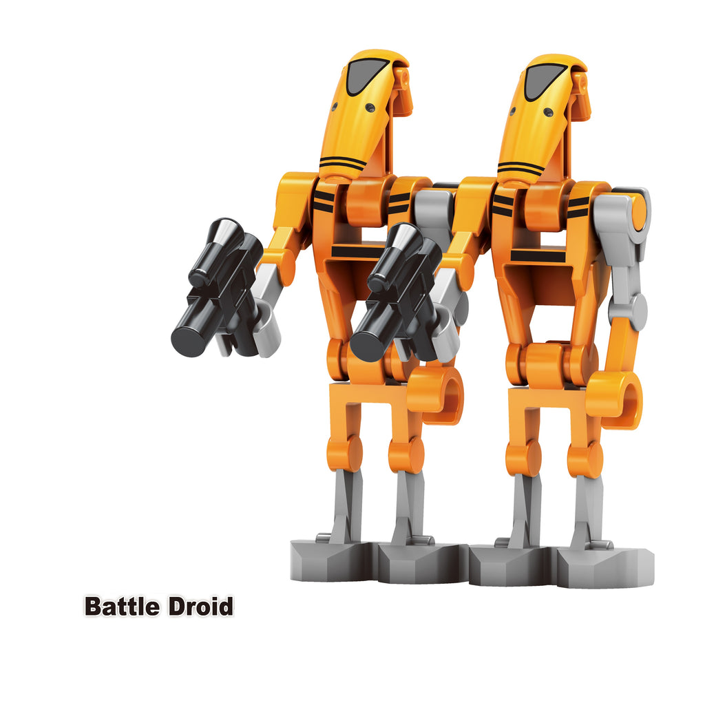 Star Wars Battle Droids Assortment Custom Minifigures TV Series
