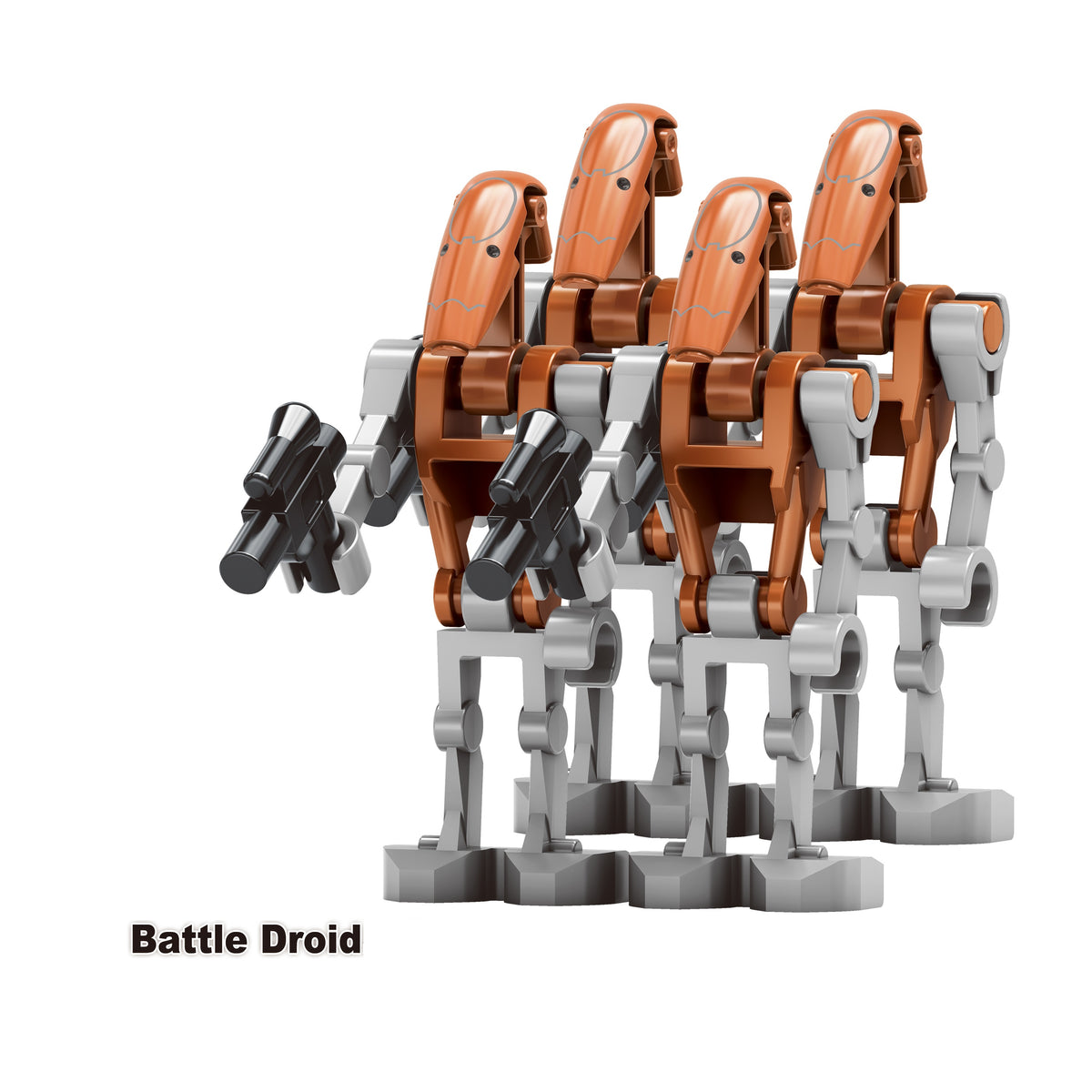 Star Wars Battle Droids Assortment Custom Minifigures TV Series
