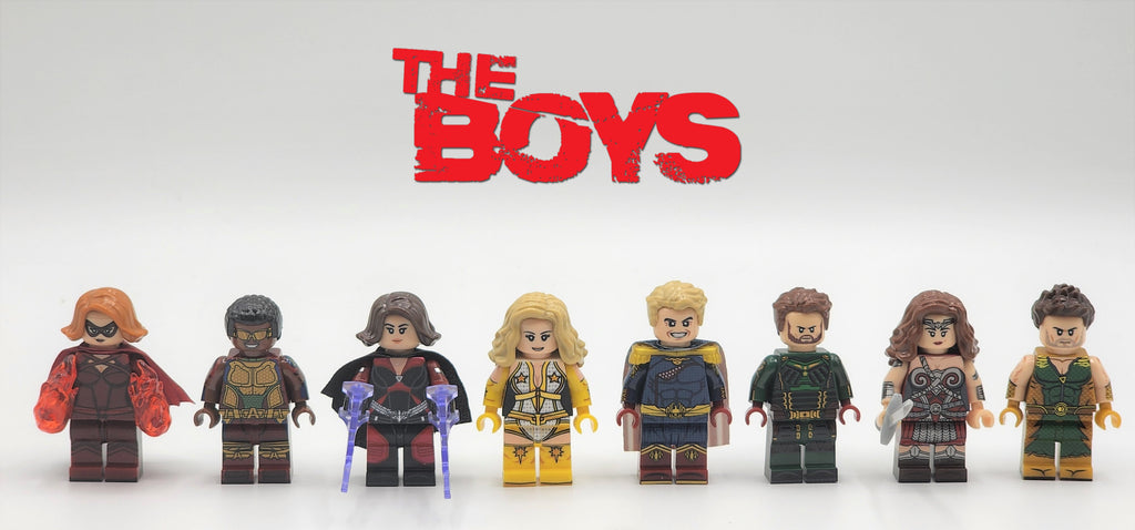 The Boys Season 3 Custom 8 Minifigures Set