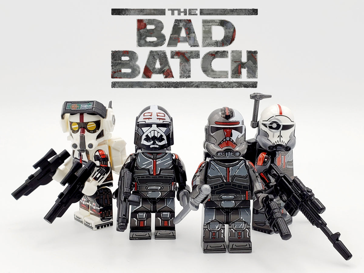 Star Wars Bad Batch Clone Force 99 - 4 Set