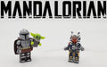 Star Wars Mandalorian Ahsoka Baby Yoda Custom 3 Minifigures Set