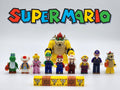 Super Mario Brothers Wario Waluigi Bowser Custom 10 Minifigures Set