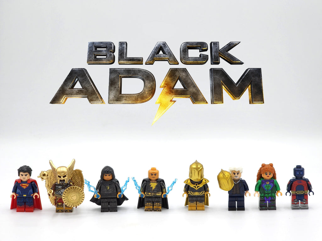 DC Black Adam Movie Custom 8 Minifigures Set