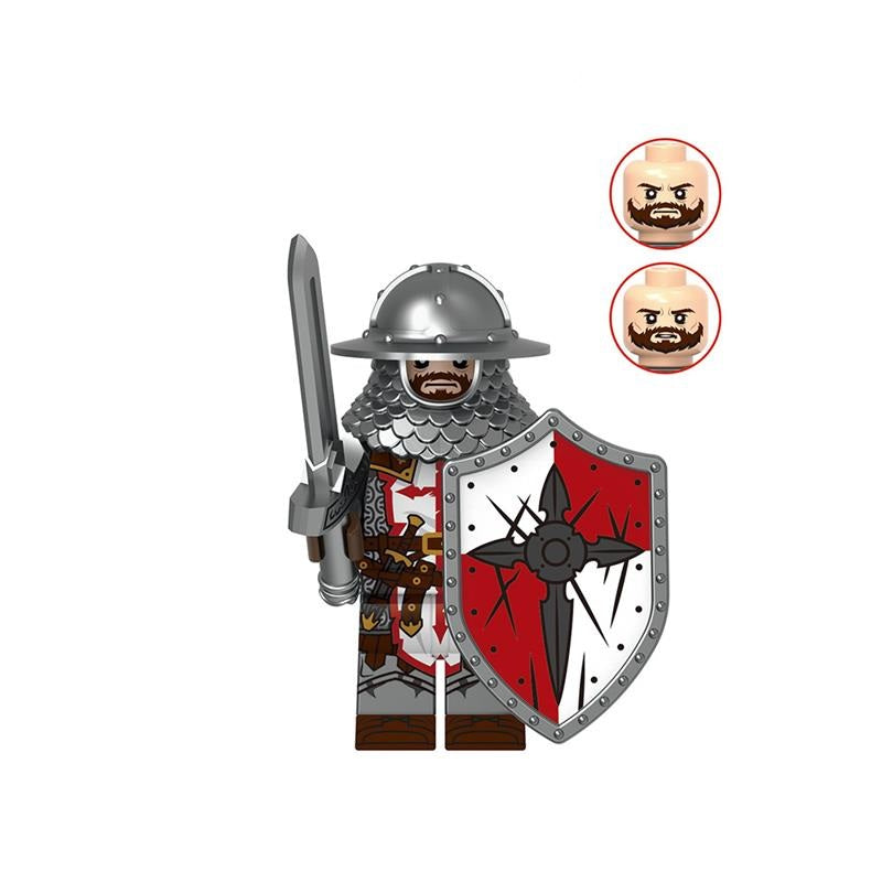 Medieval Knights and Soldiers Custom Minifigures