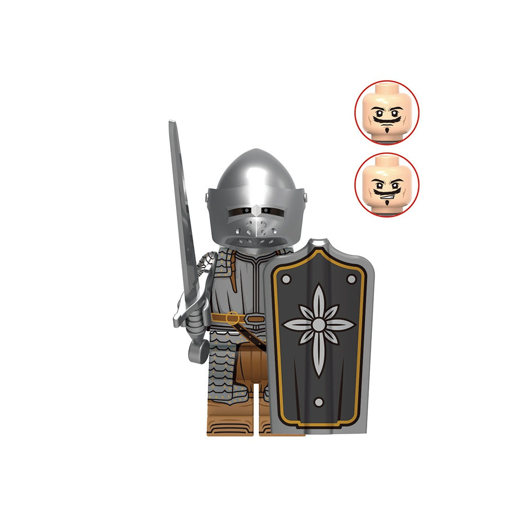 Medieval Knights and Soldiers Custom Minifigures