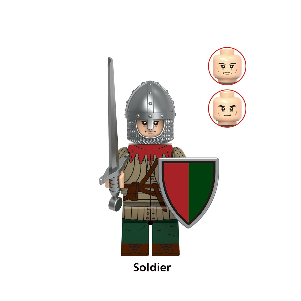 Medieval Knights and Soldiers Custom Minifigures 3