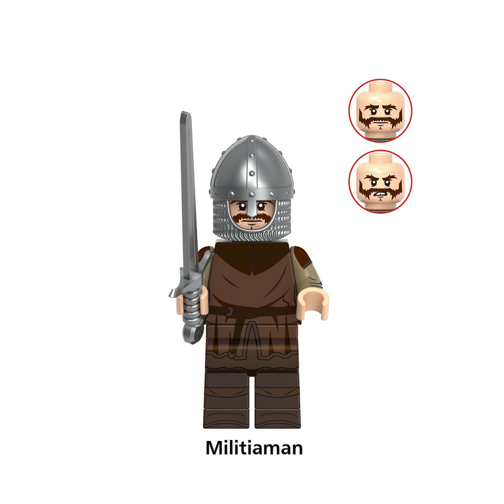 Medieval Knights and Soldiers Custom Minifigures 3