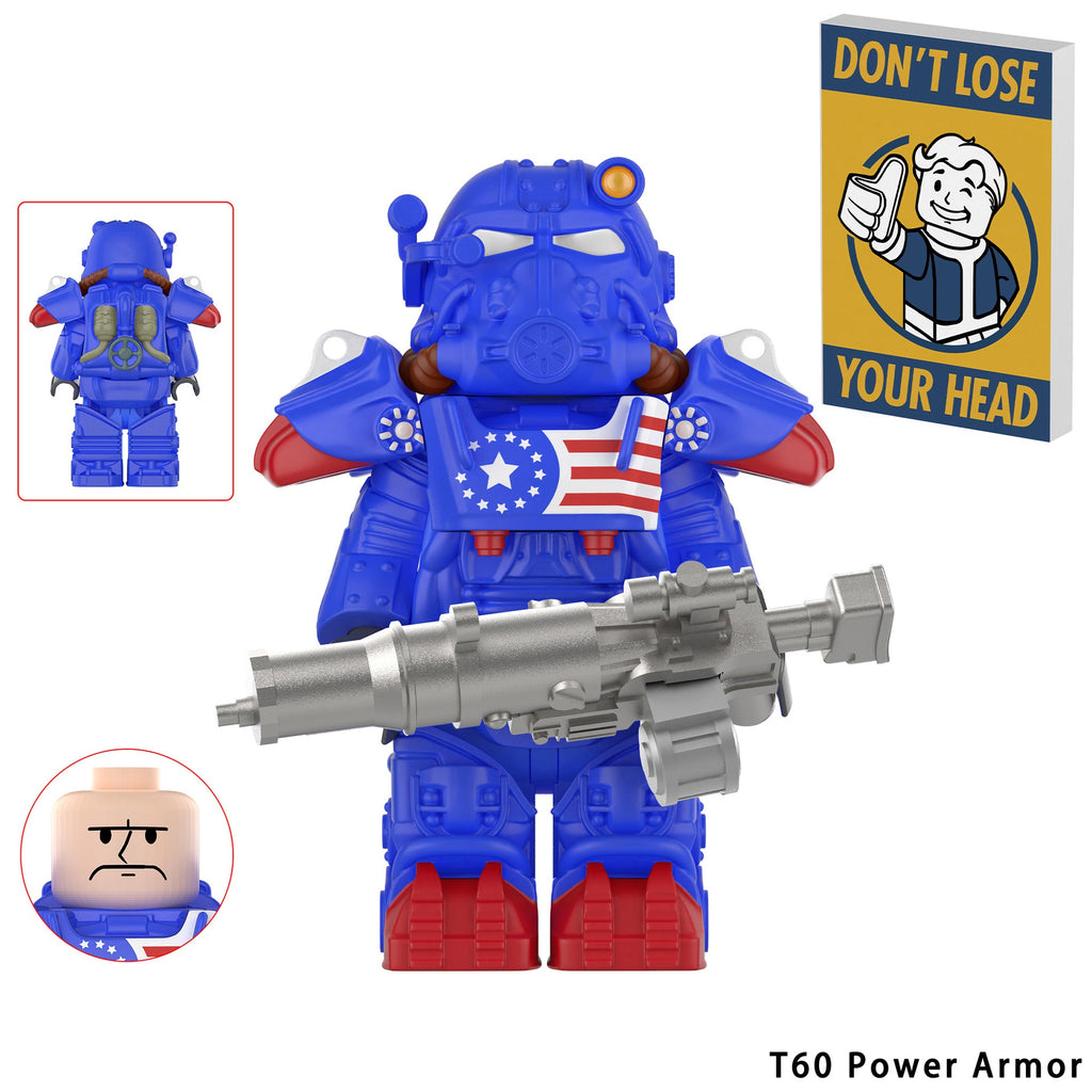 Fallout Power Armor Assortment Custom Minifigures W 1