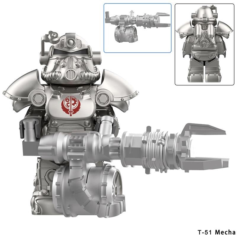 Fallout Power Armor Assortment Custom Minifigures W 3