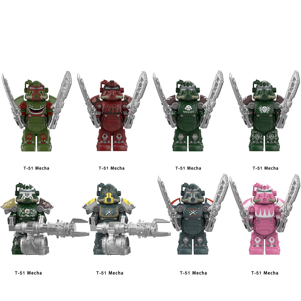 Fallout Power Armor Assortment Custom Minifigures W 2
