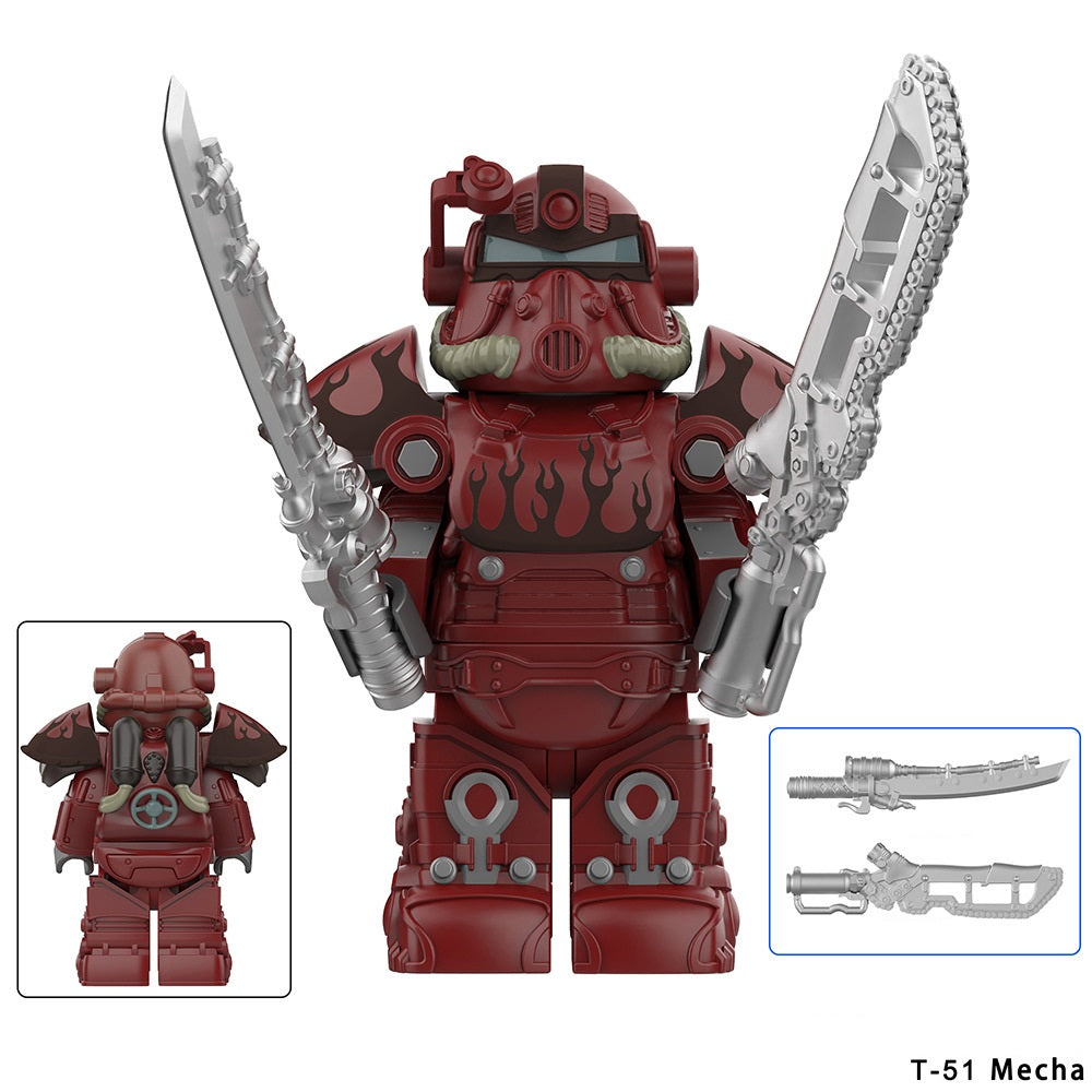 Fallout Power Armor Assortment Custom Minifigures W 2