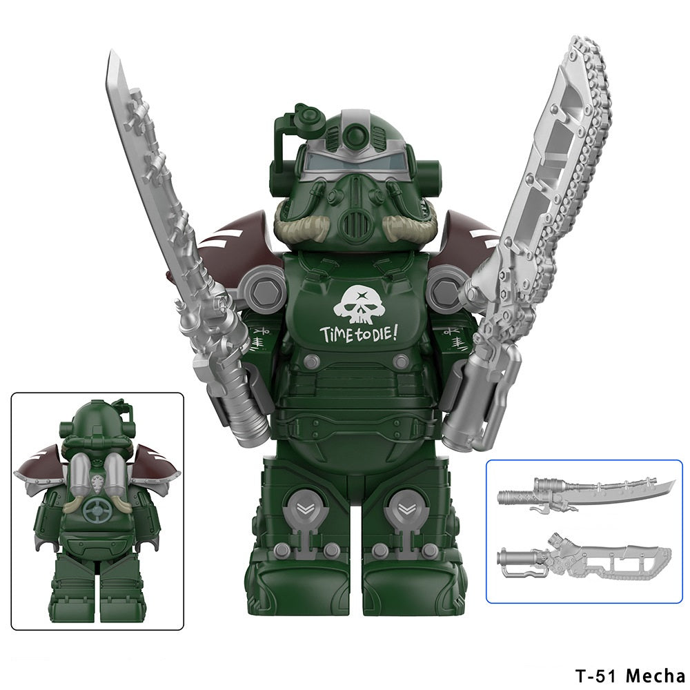 Fallout Power Armor Assortment Custom Minifigures W 2