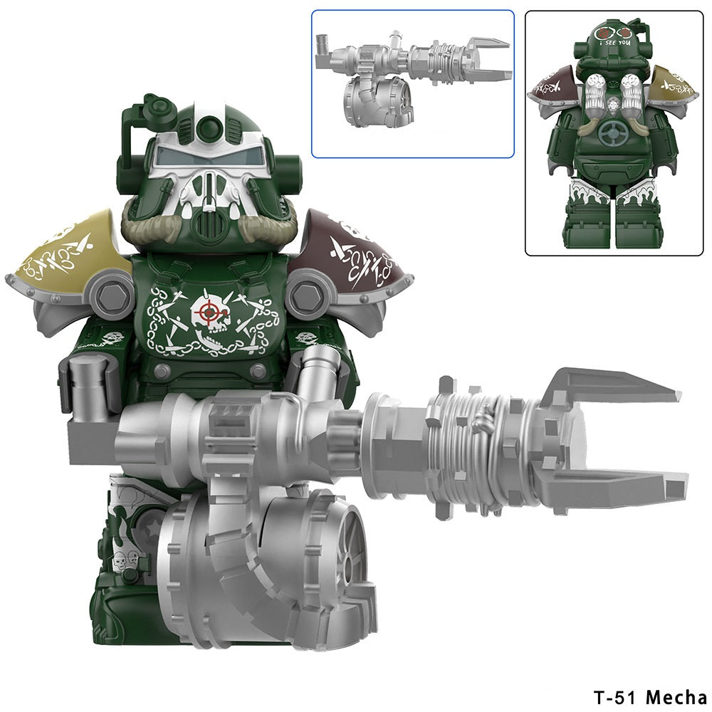 Fallout Power Armor Assortment Custom Minifigures W 2