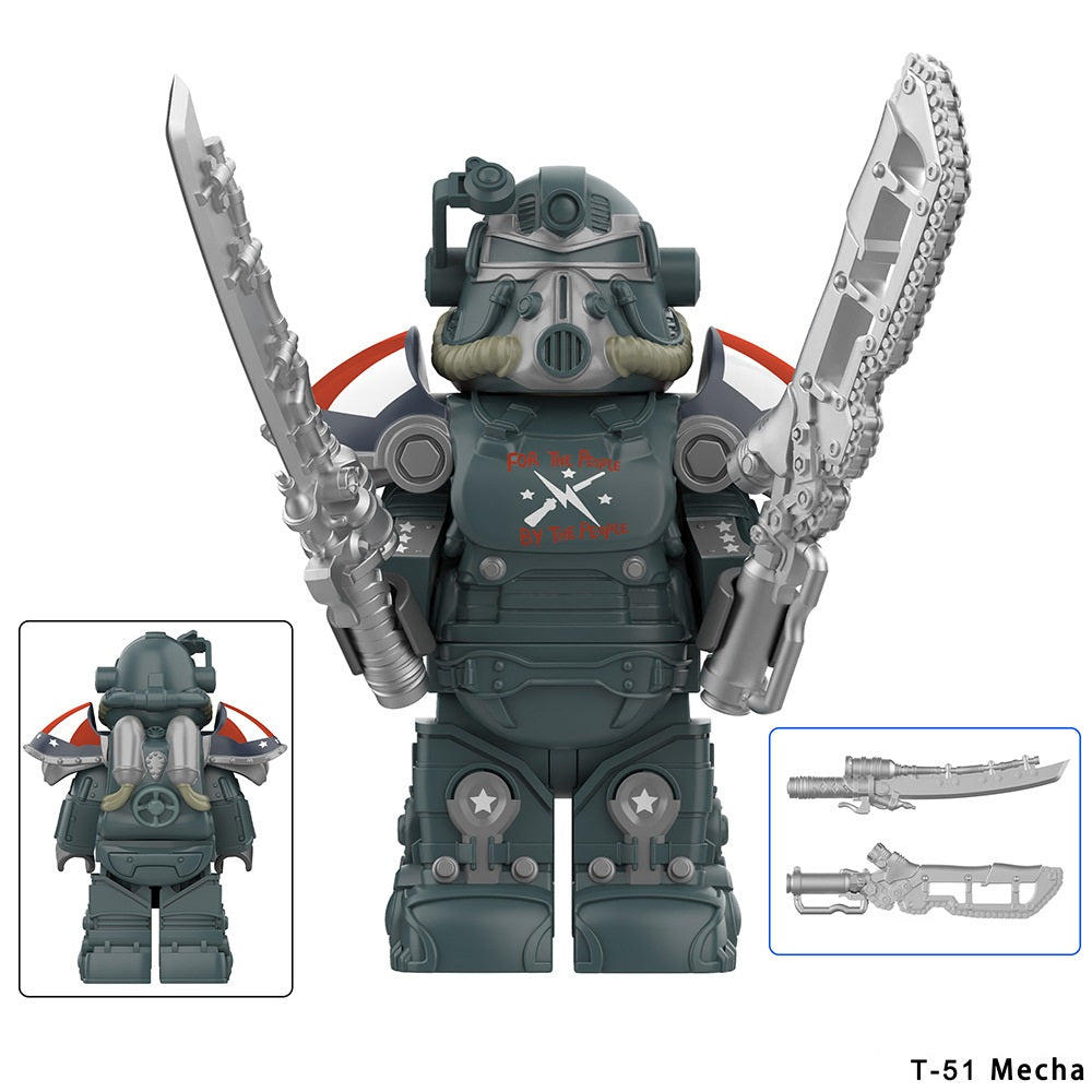Fallout Power Armor Assortment Custom Minifigures W 2
