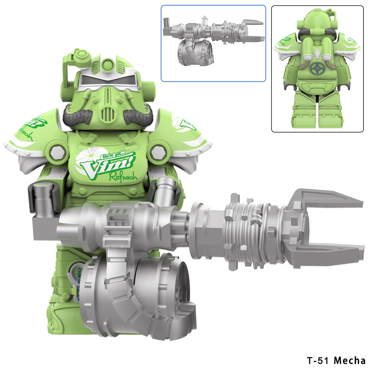 Fallout Power Armor Assortment Custom Minifigures W 3