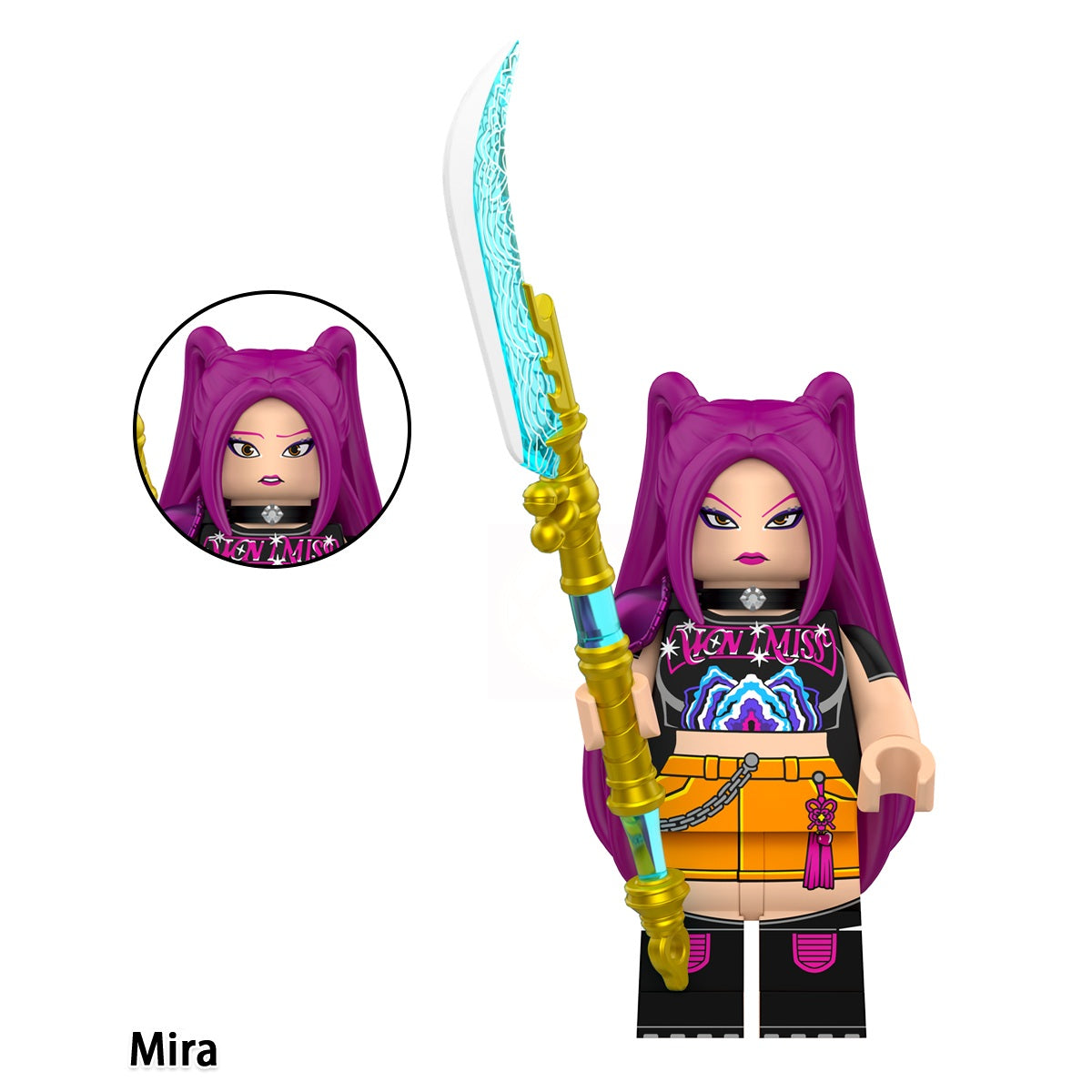 Kpop Demon Hunters Movie Custom Minifigures Set