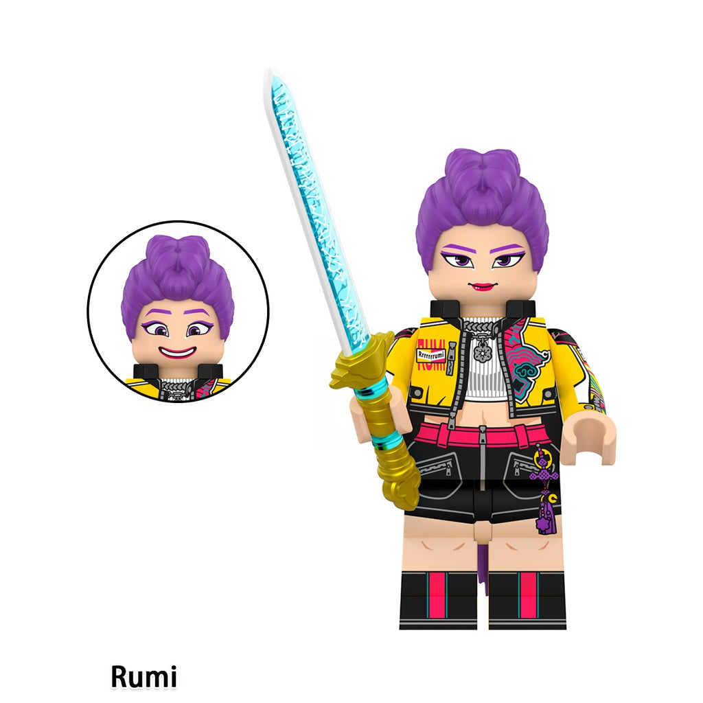 Kpop Demon Hunters Movie Custom Minifigures Set