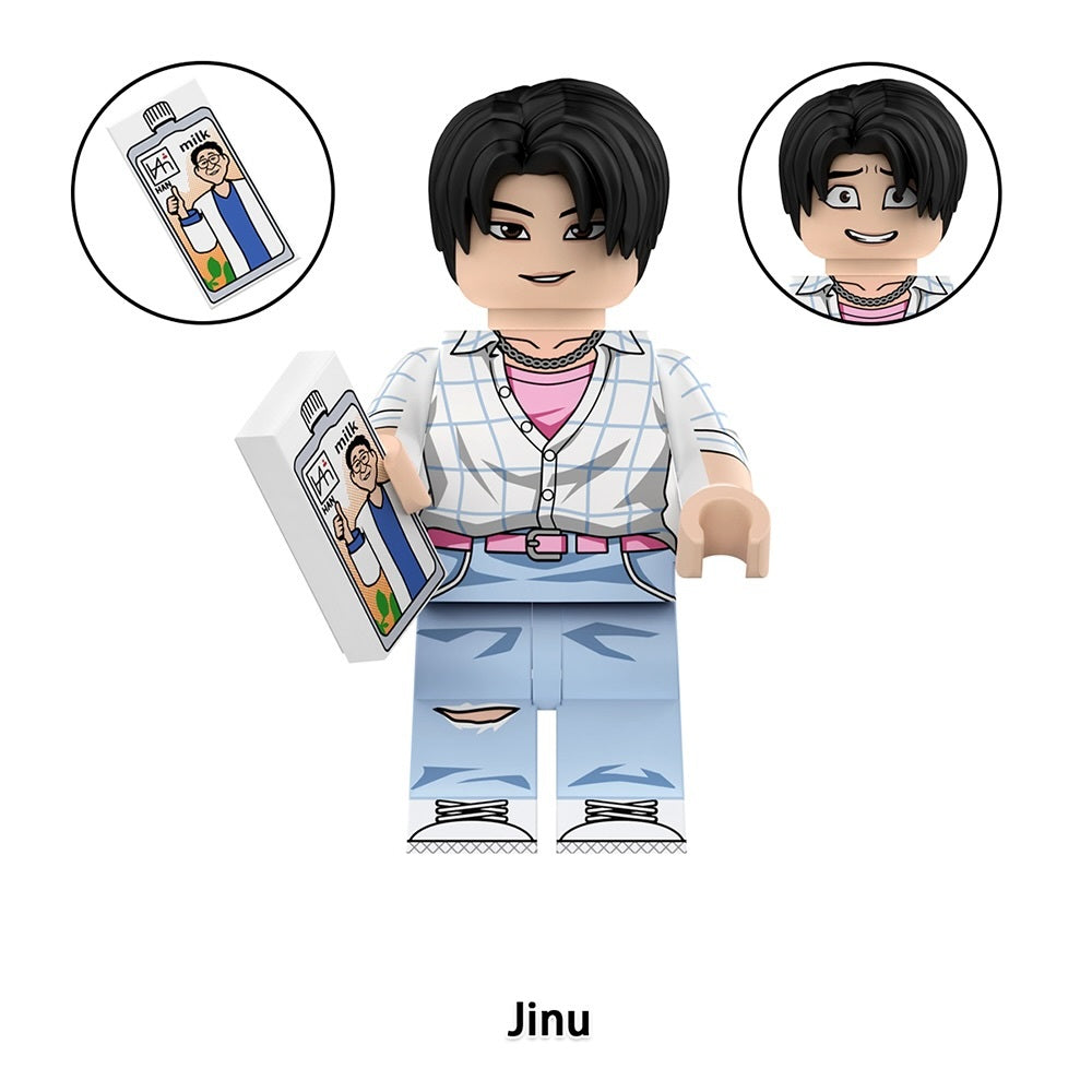 Kpop Demon Hunters Movie Saja Boys Custom Minifigures Set