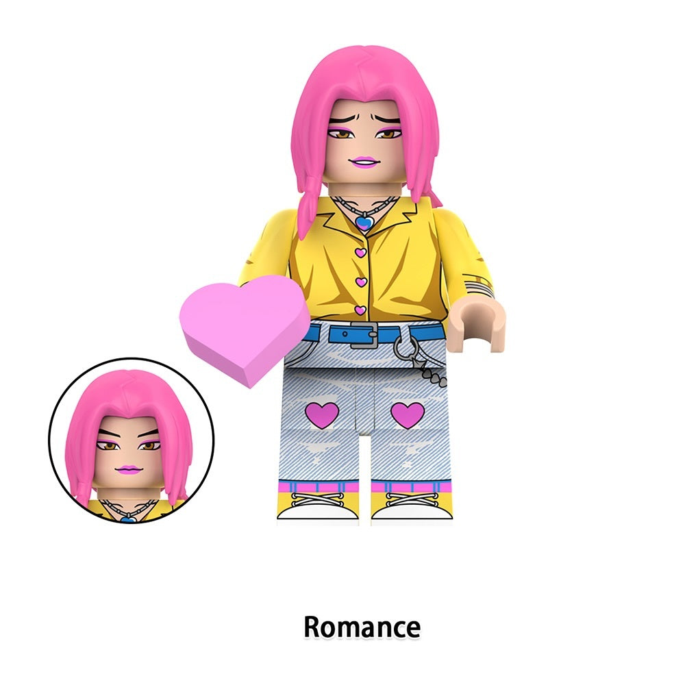 Kpop Demon Hunters Movie Saja Boys Custom Minifigures Set