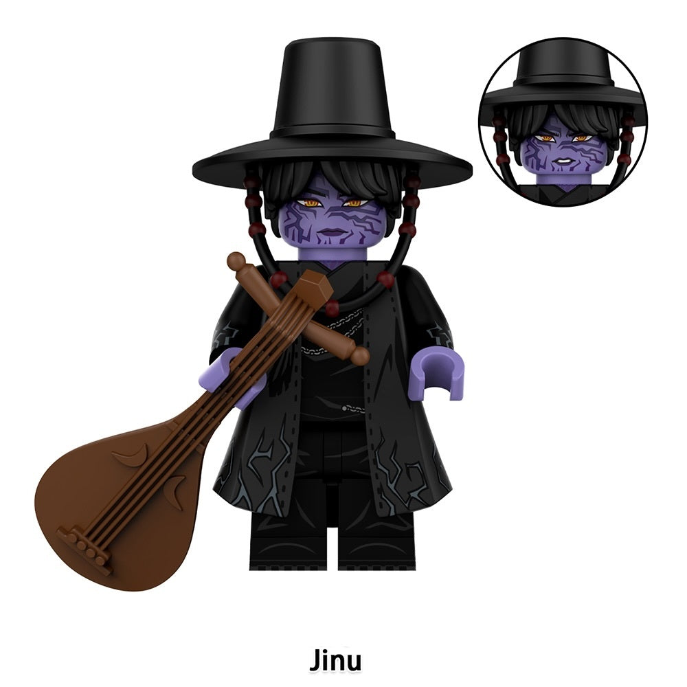 Kpop Demon Hunters Movie Saja Boys Custom Minifigures Set