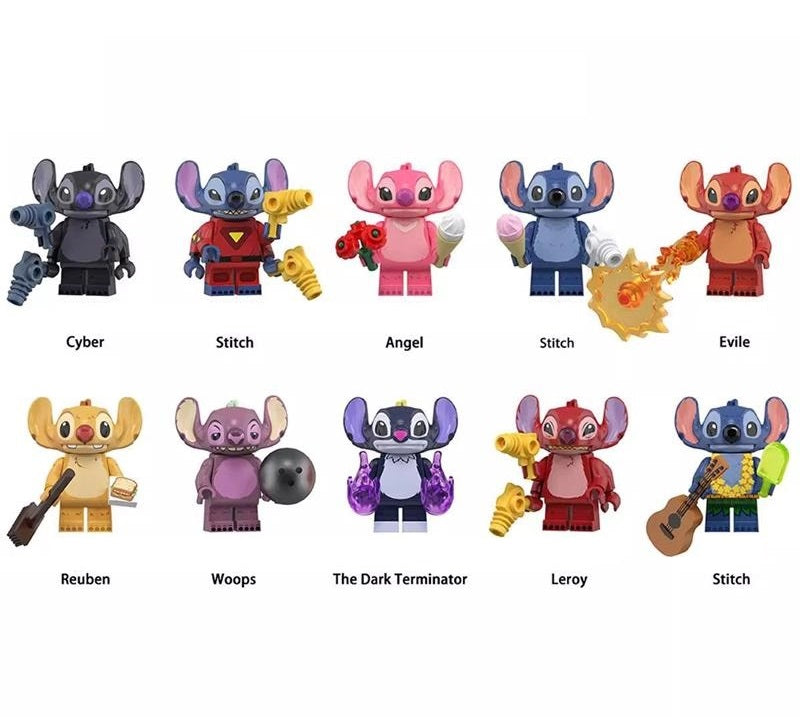 Stitch Custom Minifigures Assortment