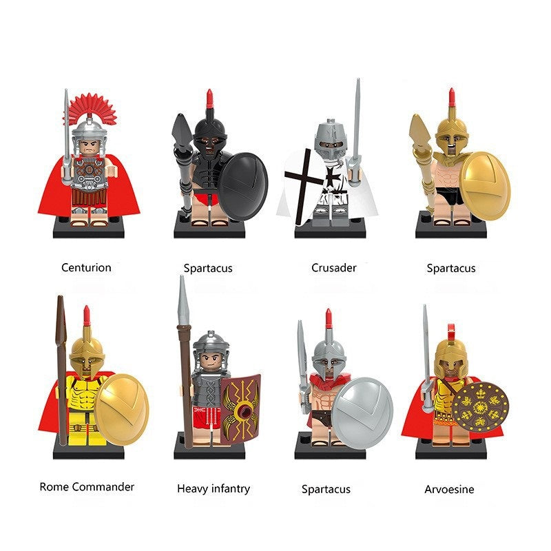Medieval Knights Soldiers Army Custom Minifigures 3 XH
