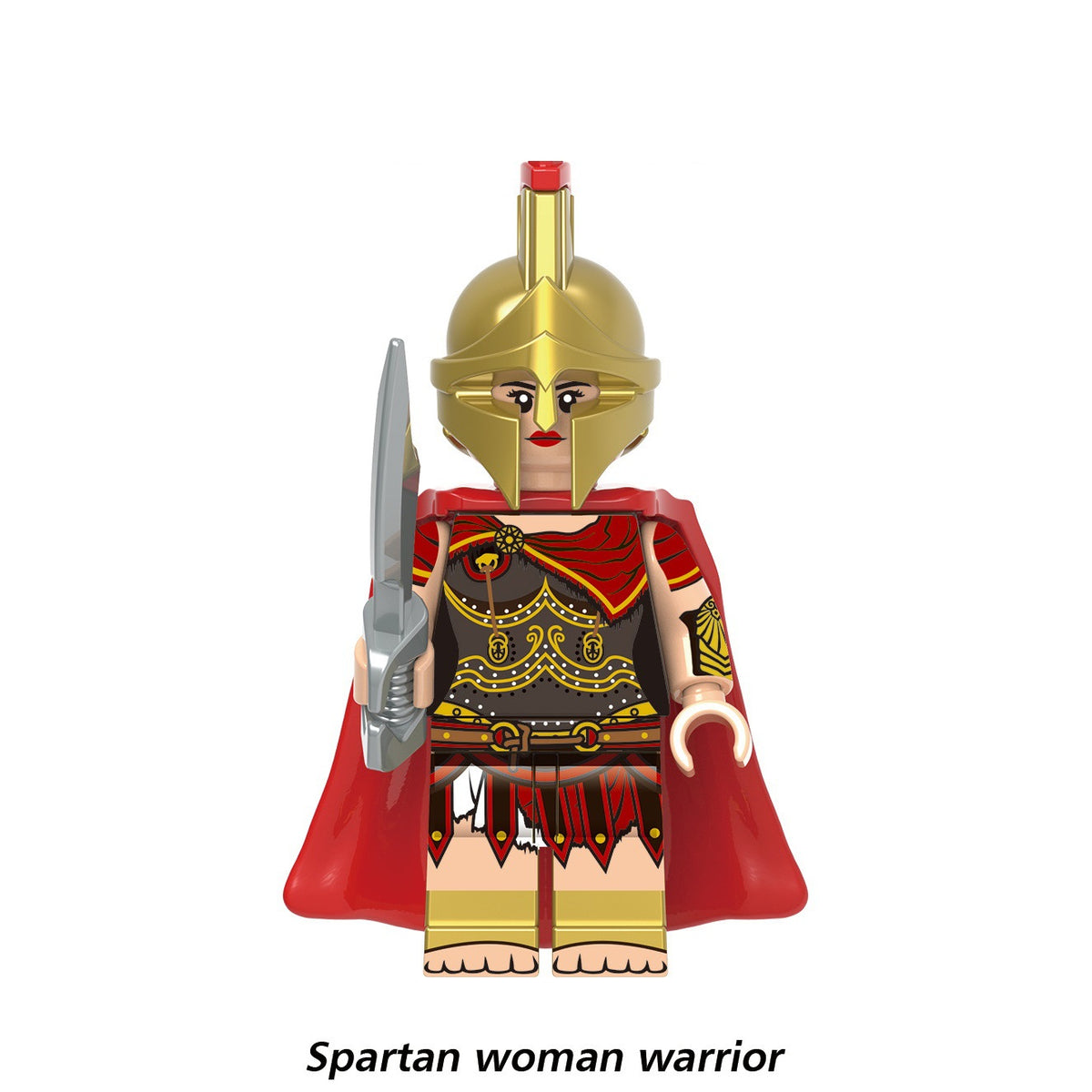 Medieval Knights Soldiers Army Custom Minifigures 4 XH