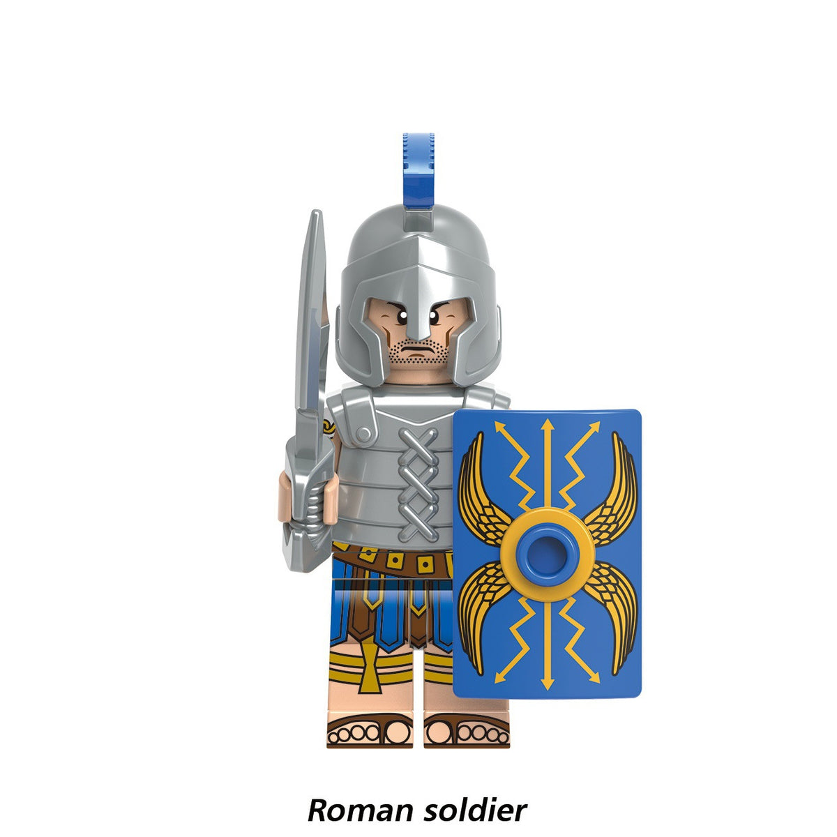 Medieval Knights Soldiers Army Custom Minifigures 4 XH
