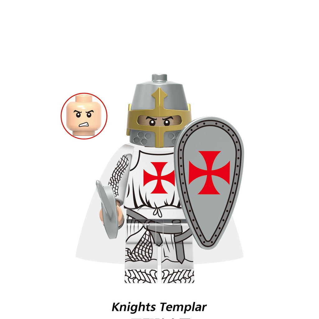 Medieval Knights Soldiers Army Custom Minifigures 4 XH