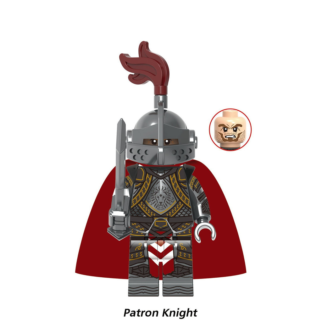 Medieval Knights Soldiers Army Custom Minifigures 6 XH
