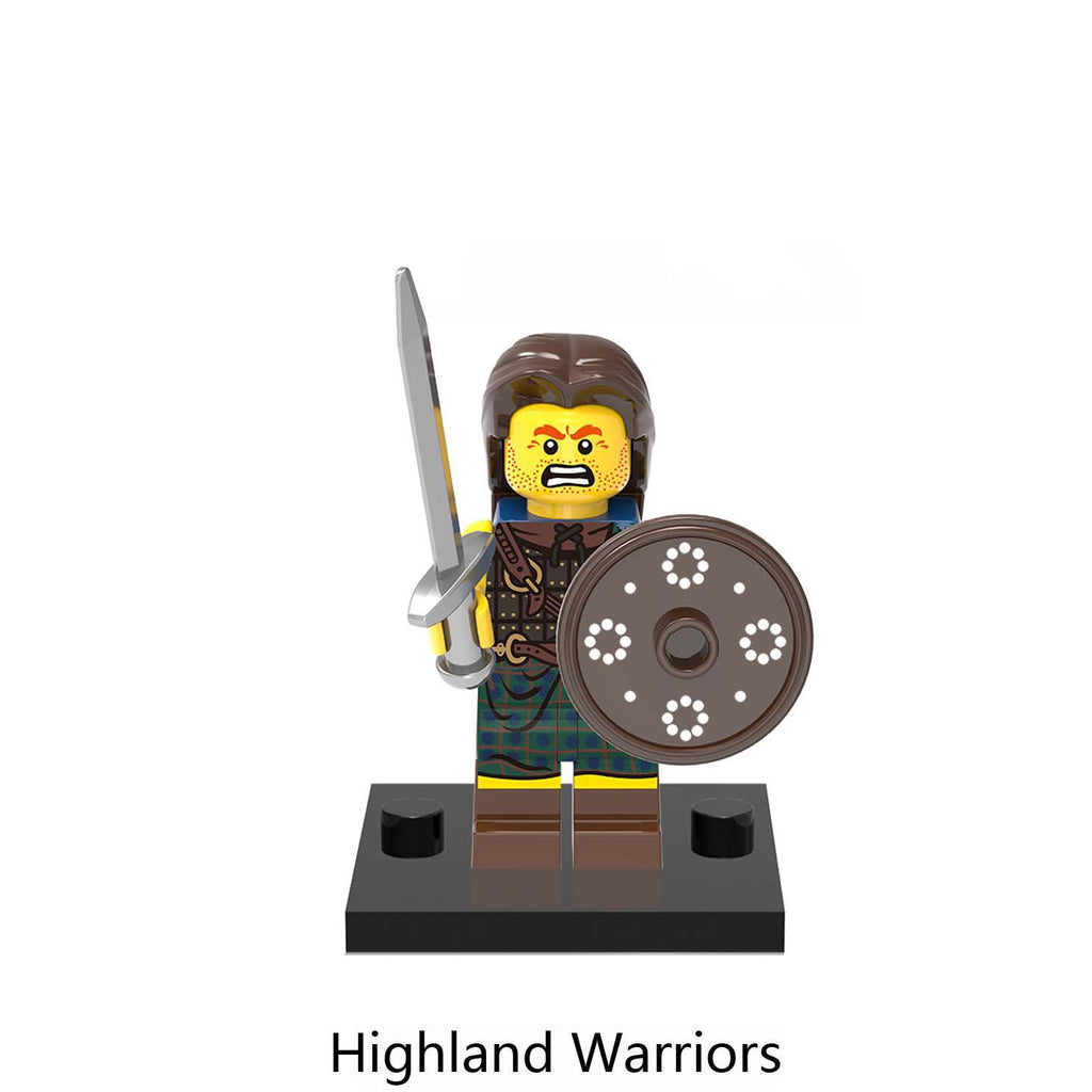 Medieval Knights Soldiers Army Custom Minifigures 1 XH