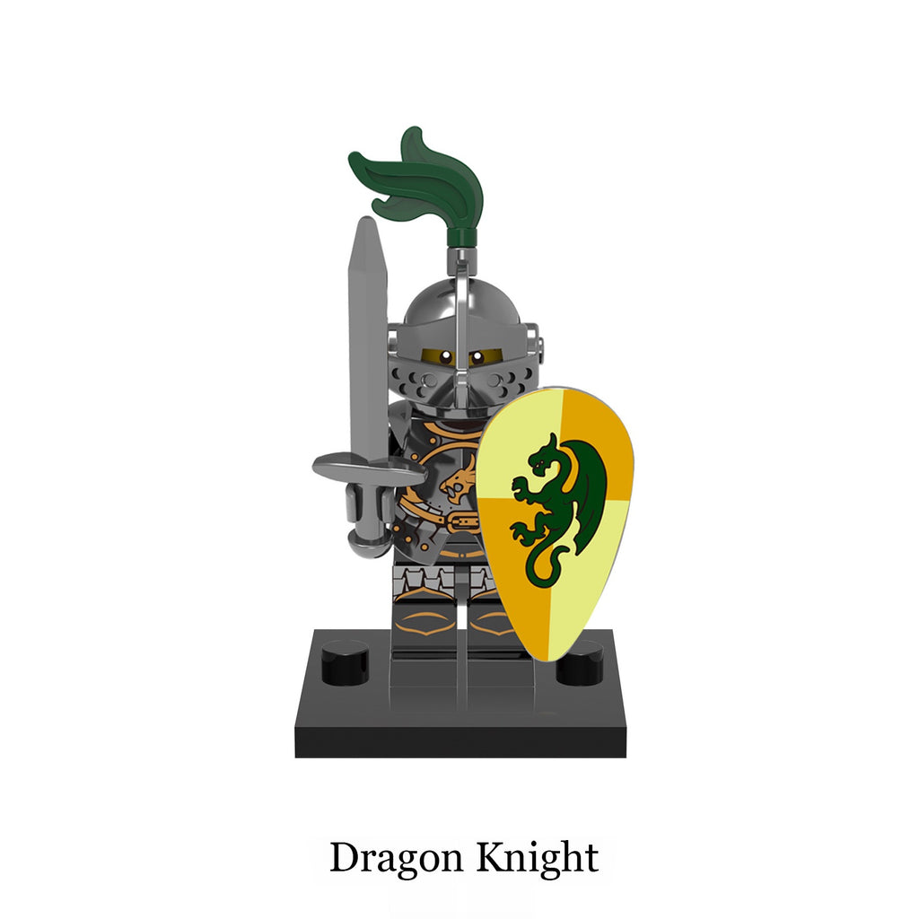 Medieval Knights Soldiers Army Custom Minifigures 2 XH