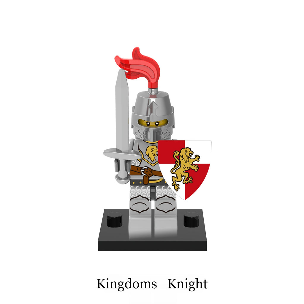 Medieval Knights Soldiers Army Custom Minifigures 2 XH
