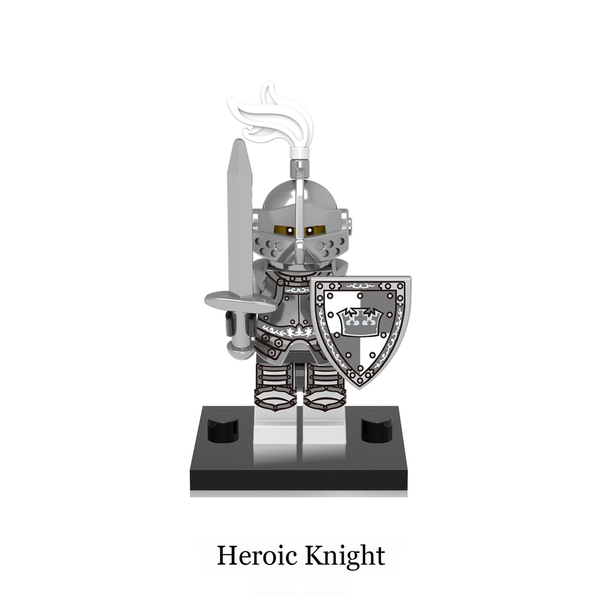 Medieval Knights Soldiers Army Custom Minifigures 2 XH