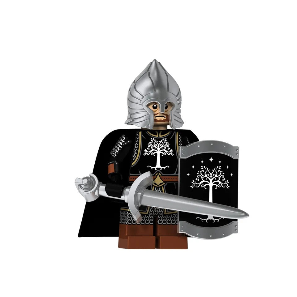 LOTR Gondor Army Infantry Minifigures