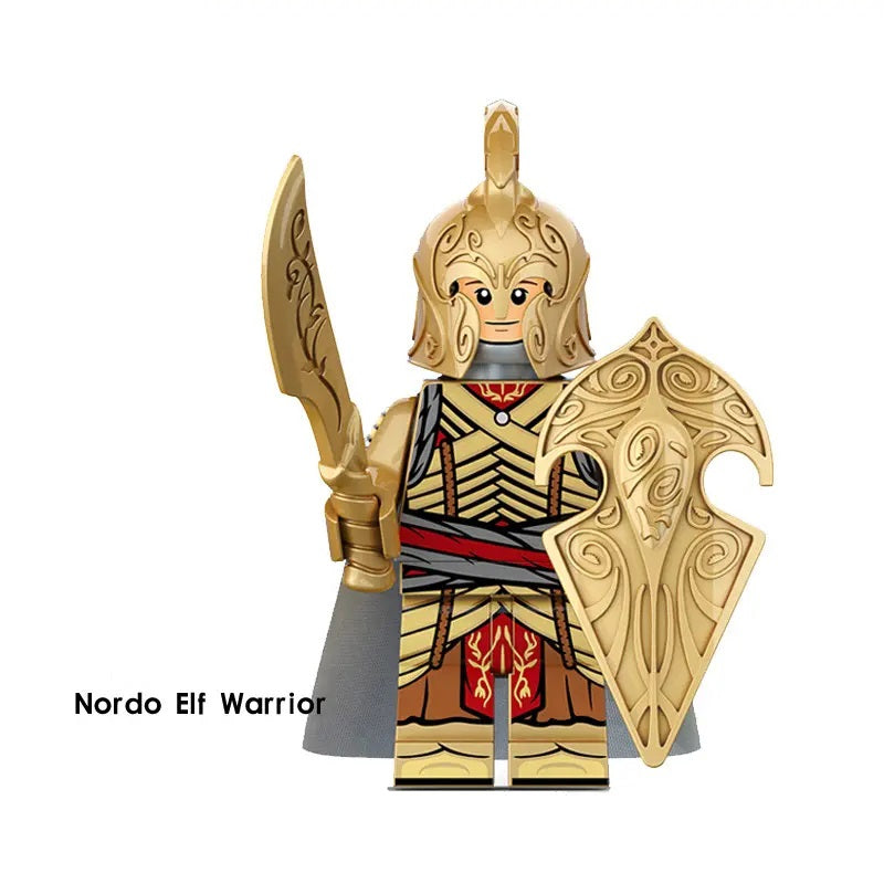 LOTR High Elves Mirkwood Elves Army Infantry Minifigures