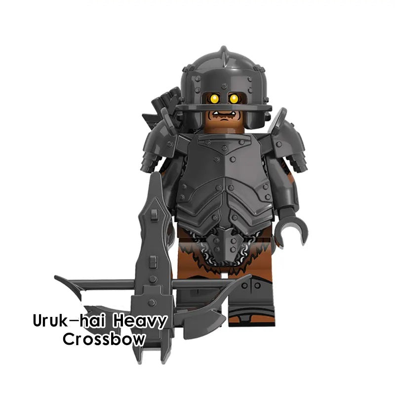 LOTR High Uruk-hai Orcs Gundabad Orcs Army Infantry Minifigures