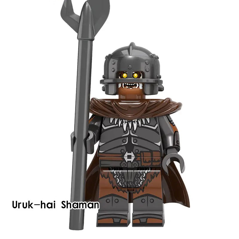 LOTR High Uruk-hai Orcs Gundabad Orcs Army Infantry Minifigures