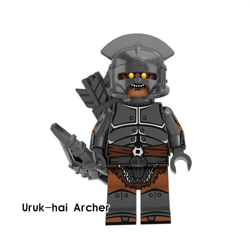 LOTR High Uruk-hai Orcs Gundabad Orcs Army Infantry Minifigures