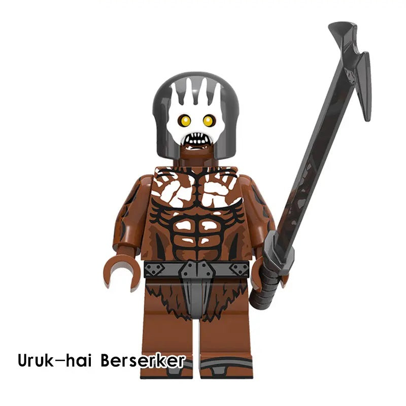 LOTR High Uruk-hai Orcs Gundabad Orcs Army Infantry Minifigures