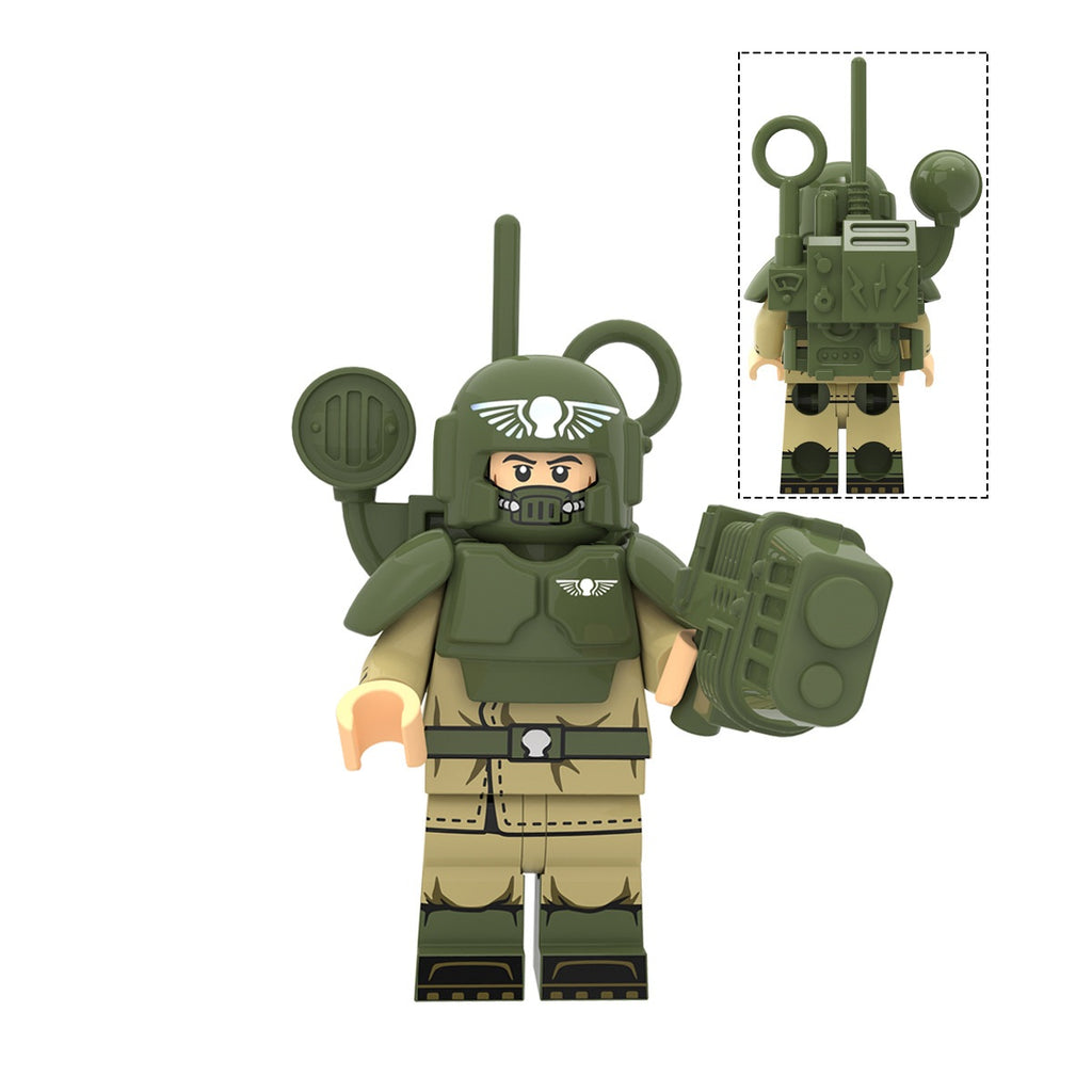 Warhammer 40K Imperial Defense Forces Assortment Minifigures