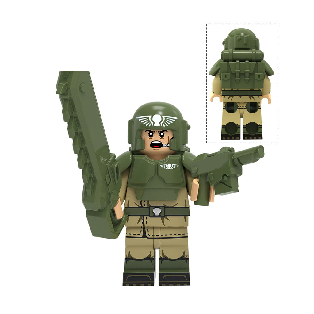 Warhammer 40K Imperial Defense Forces Assortment Minifigures