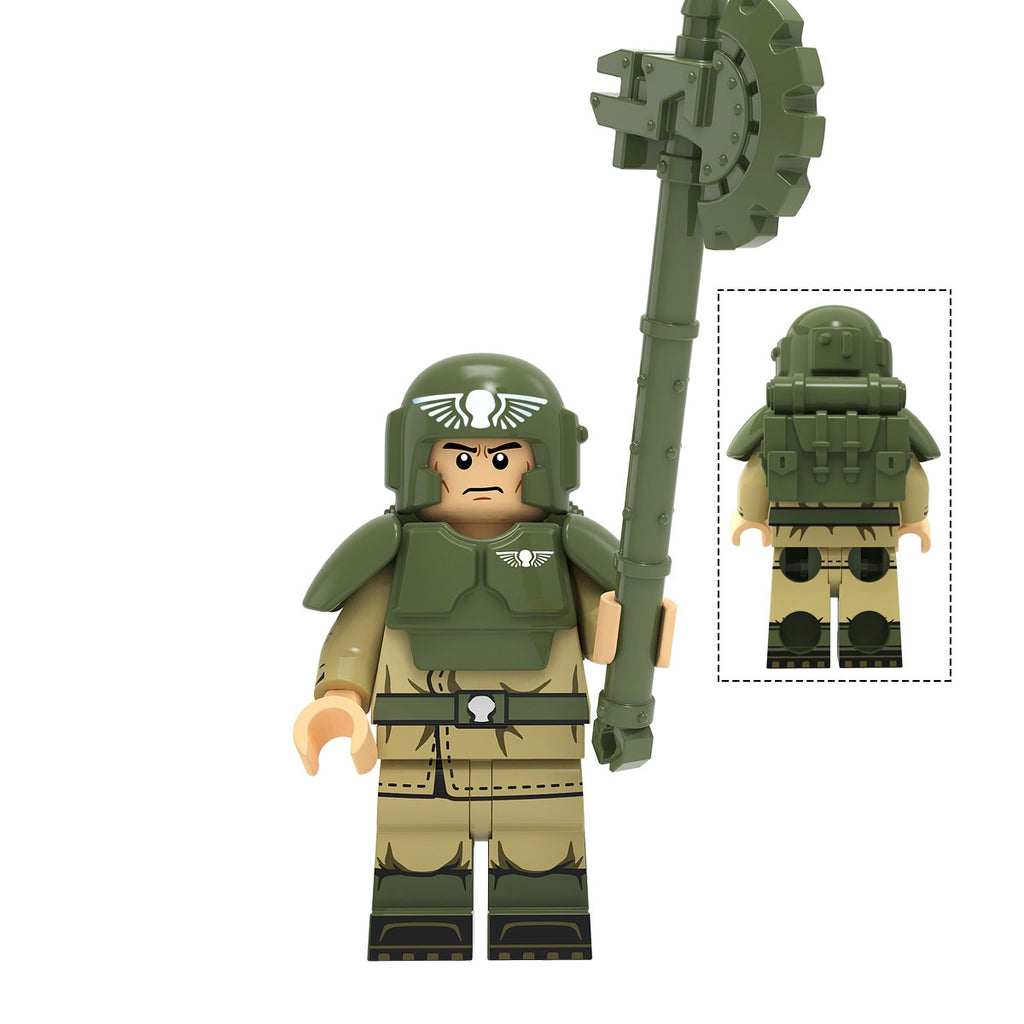 Warhammer 40K Imperial Defense Forces Assortment Minifigures