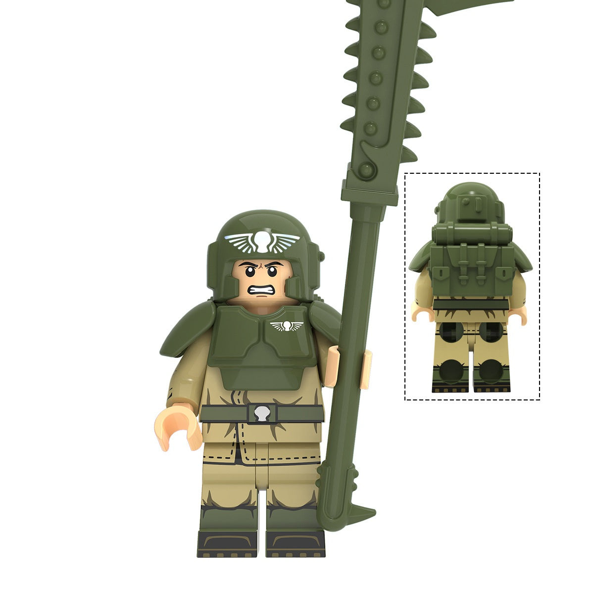 Warhammer 40K Imperial Defense Forces Assortment Minifigures