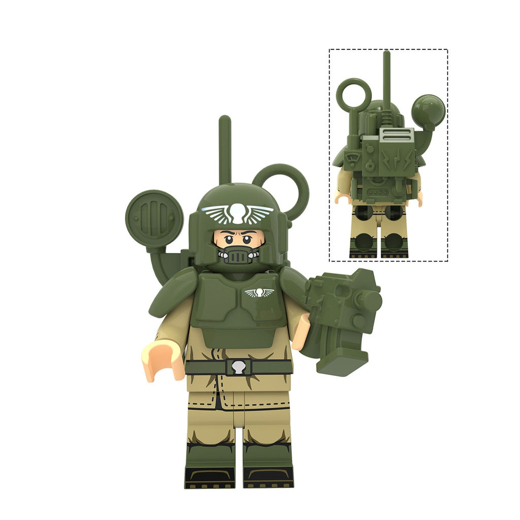 Warhammer 40K Imperial Defense Forces Assortment Minifigures
