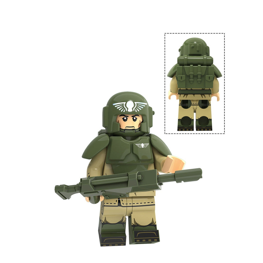 Warhammer 40K Imperial Defense Forces Assortment Minifigures