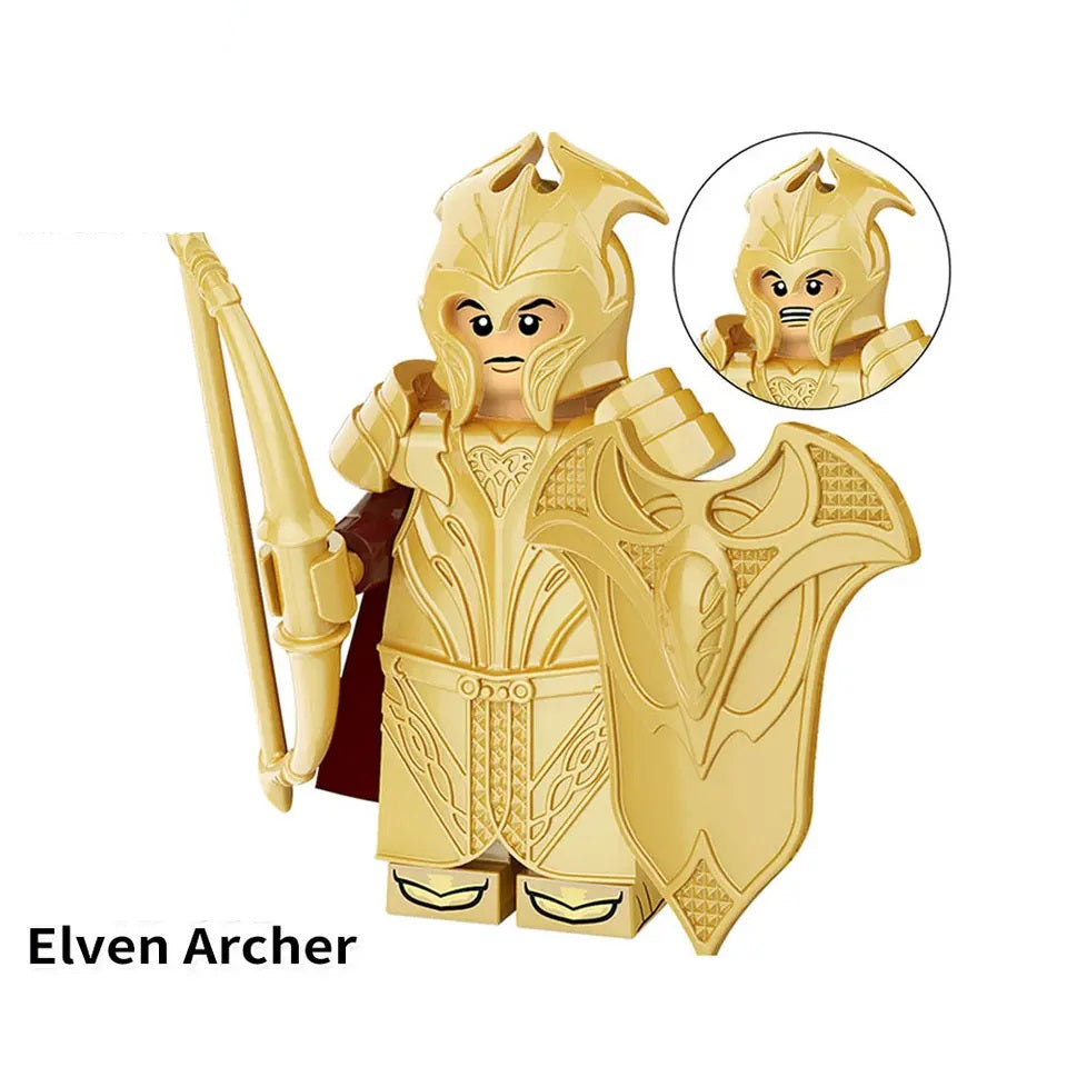 LOTR High Elves Mirkwood Elves Army Infantry Minifigures
